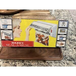 Original 1965 Vintage Dazey Seal-A-Meal in Box! Complete w/ Box Bags Papers!